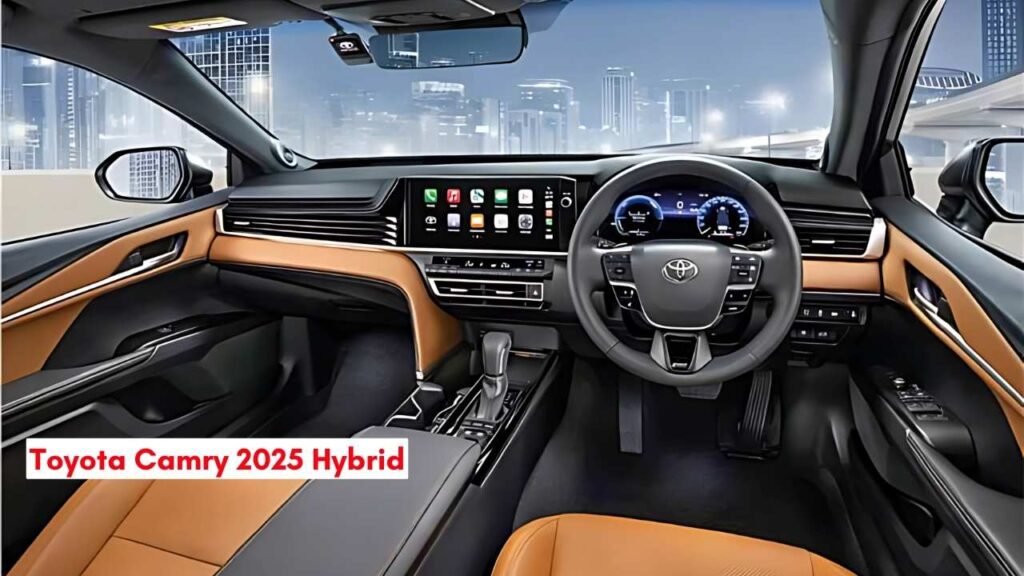 Toyota Camry 2025 Hybrid launched with Panoramic Roof and 12.3″ Display at Very Cheap Price